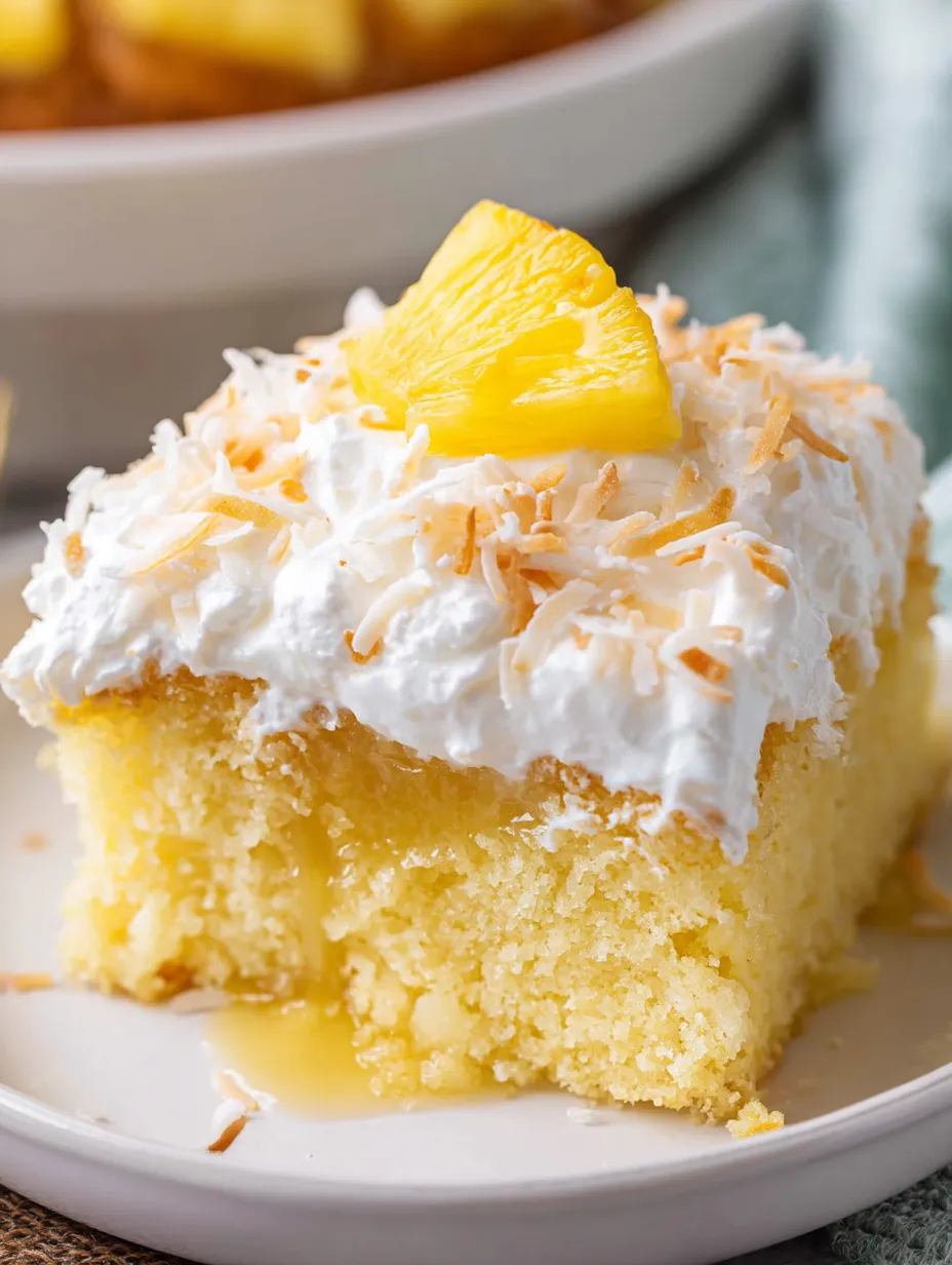 Ein leckeres Stück Kuchen mit weißer Glasur und einer Ananasscheibe obendrauf.