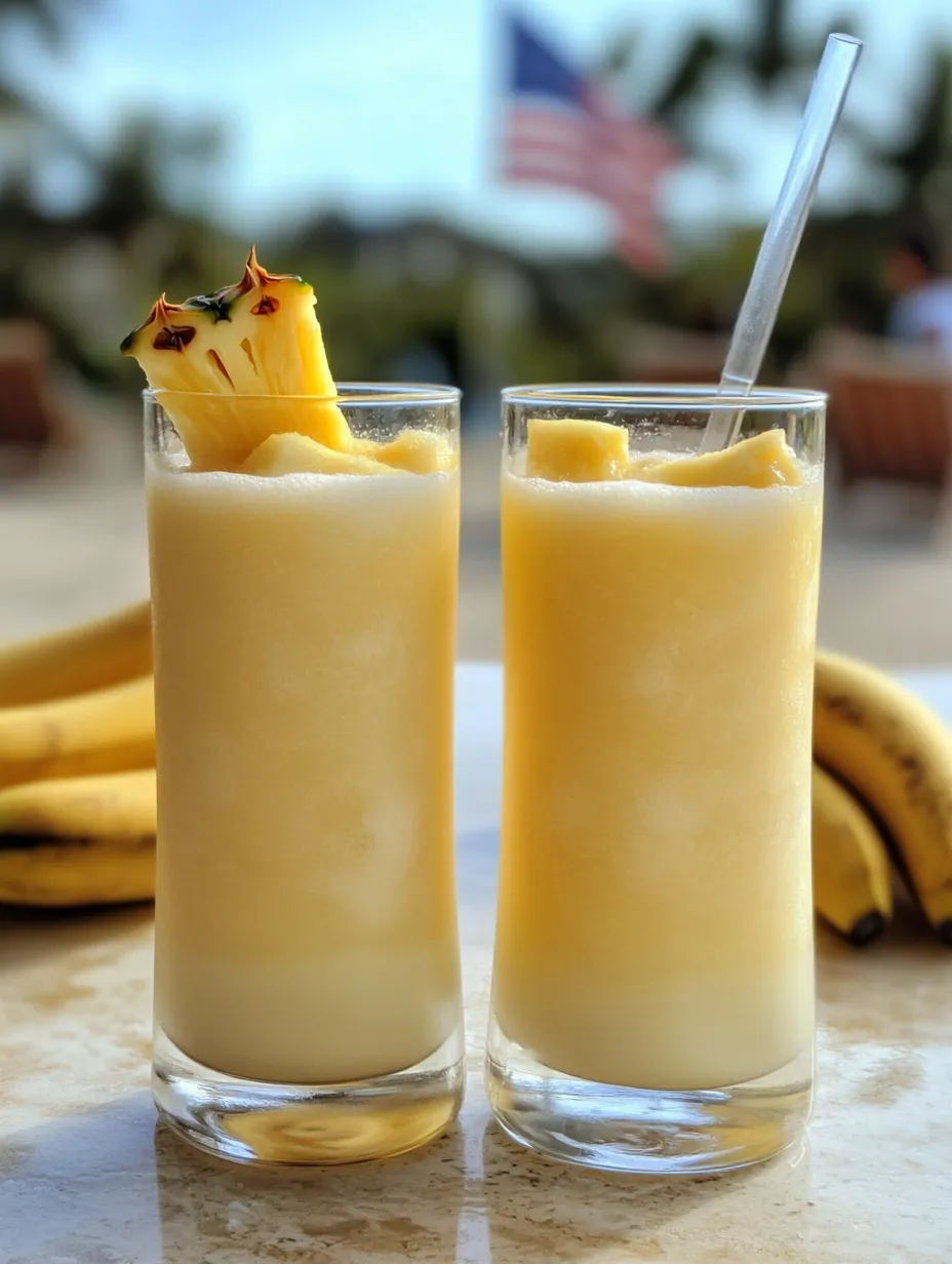 Zwei Gläser Ananas-Saft.
