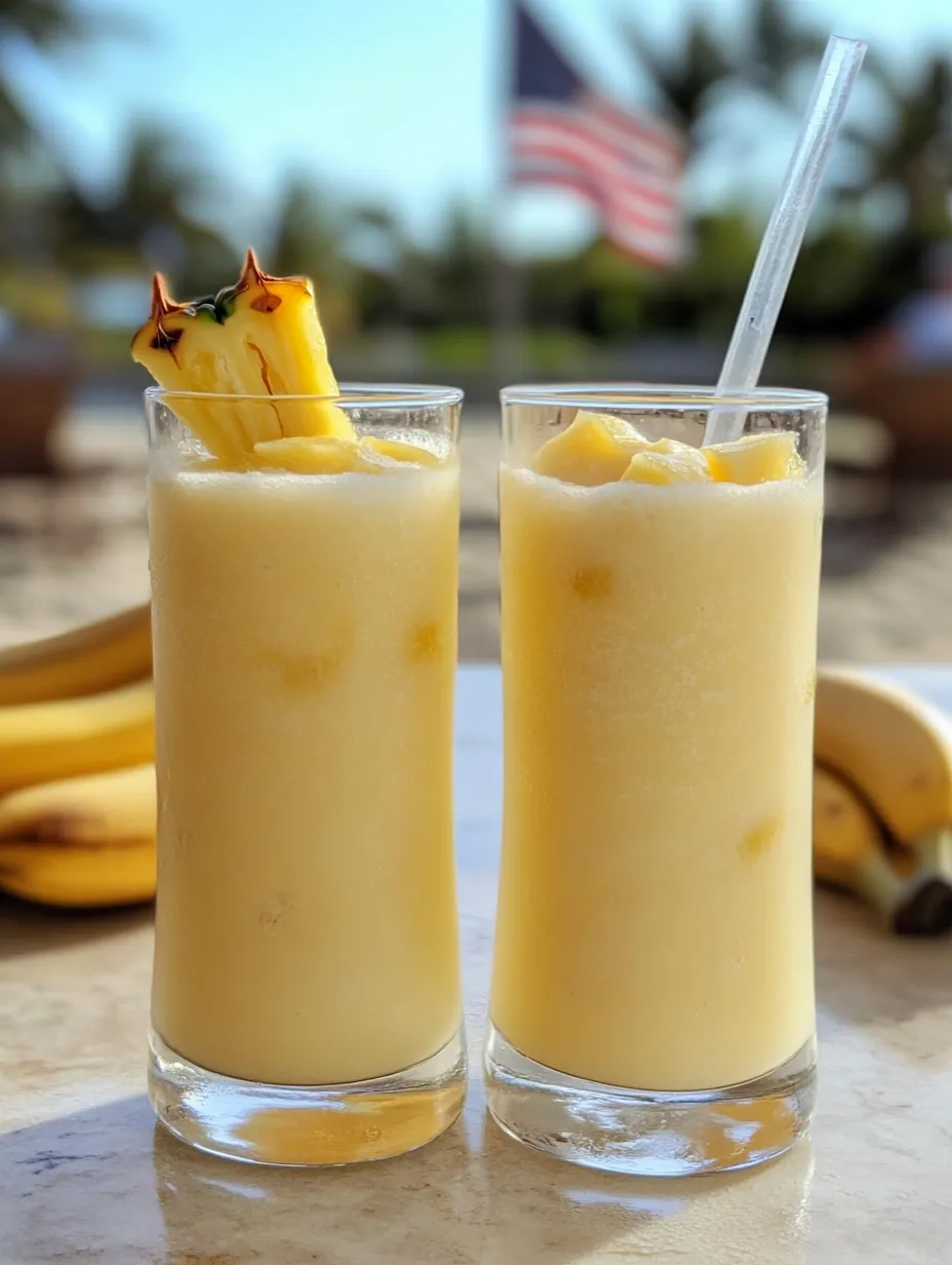 Zwei Gläser Ananas-Saft.