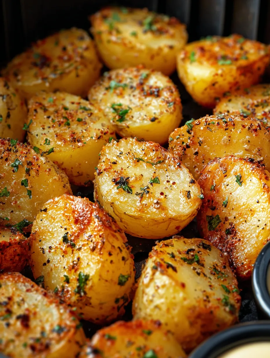 Detailansicht von Kartoffeln.