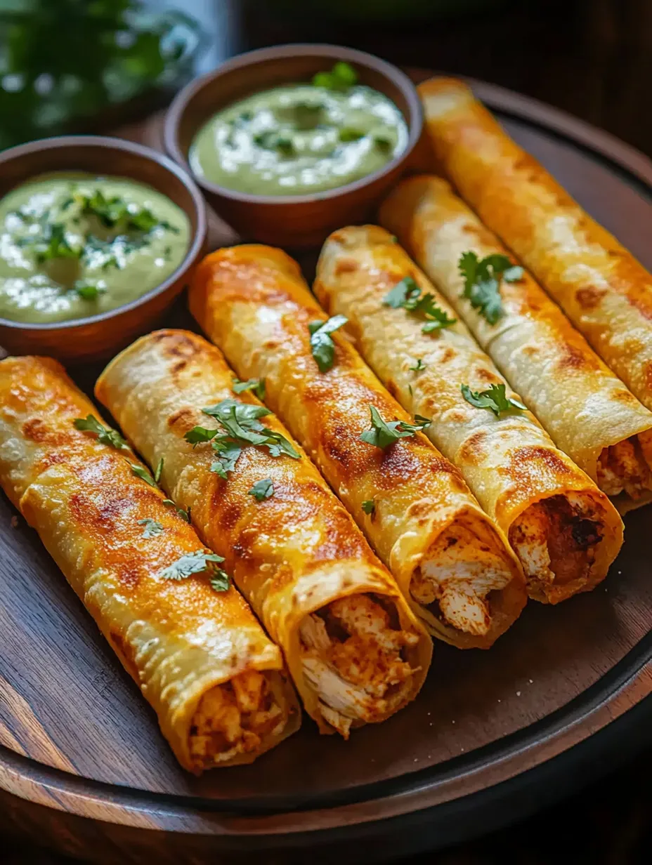 Ein Teller mit Essen und zwei Schälchen Soße.