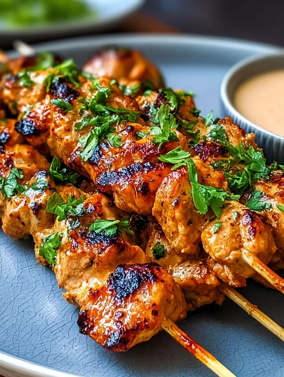 Teller mit Fleisch und einer Schale Sauce.