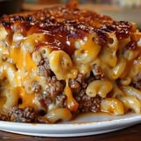 Käse-Hackbraten-Schichtauflauf
