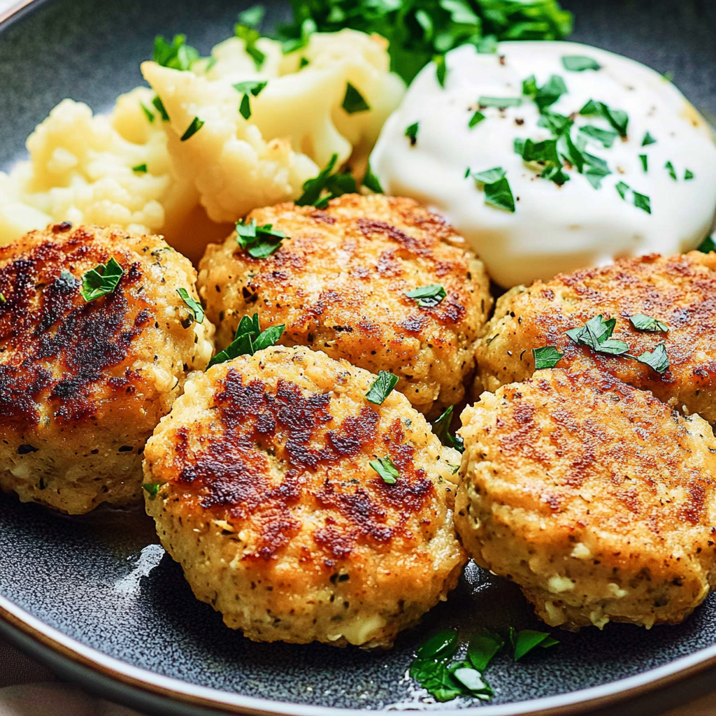 Rezept für vegetarische Blumenkohl-Fleischbällchen