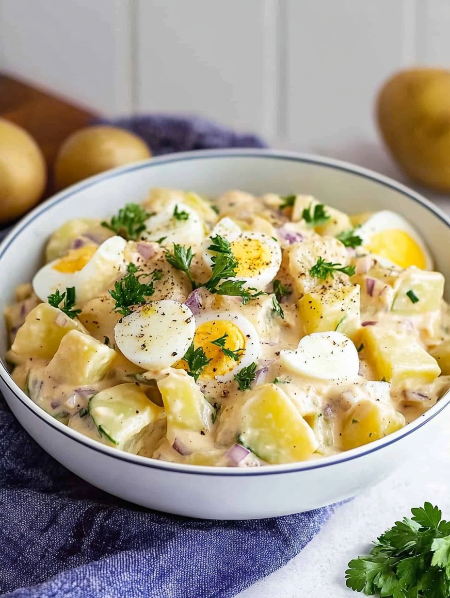 Der beste Omas Kartoffelsalat mit Mayonnaise