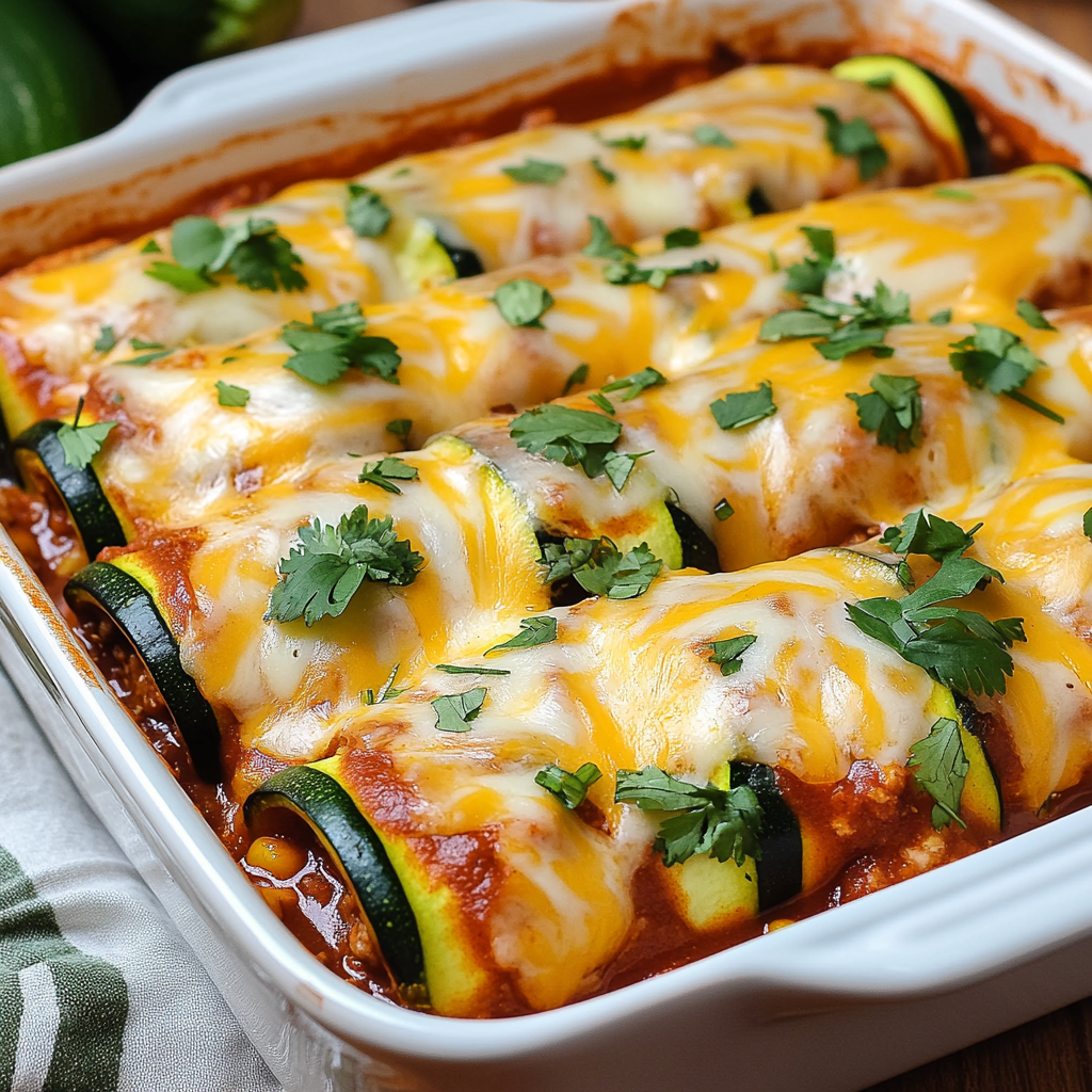 Zucchini-Enchilada-Roll-Ups