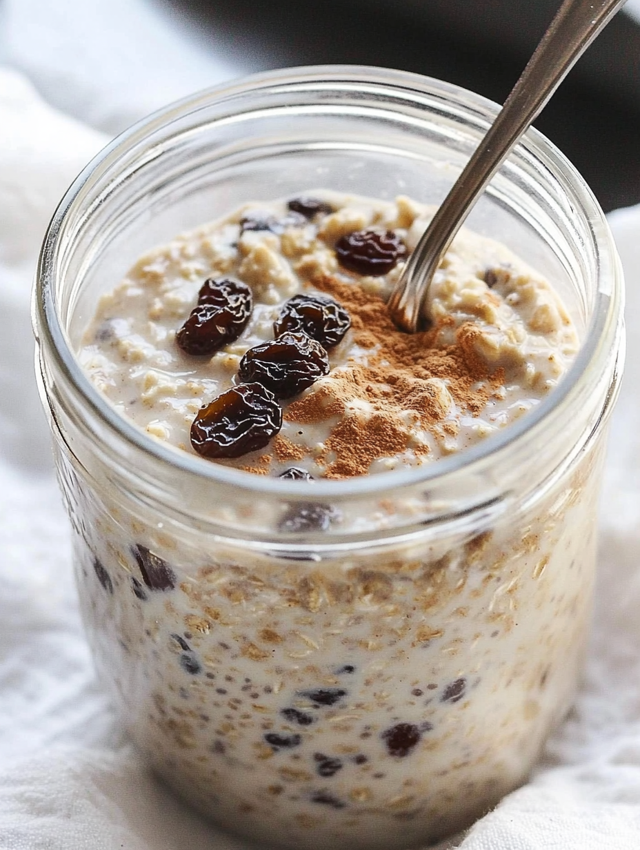 Zimt-Protein-Overnight-Oats Rezept