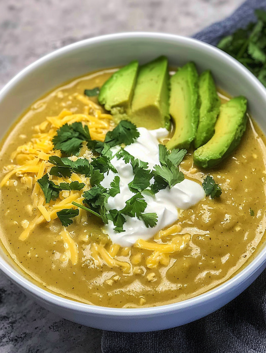 Die beste grüne Enchiladas-Hühnersuppe