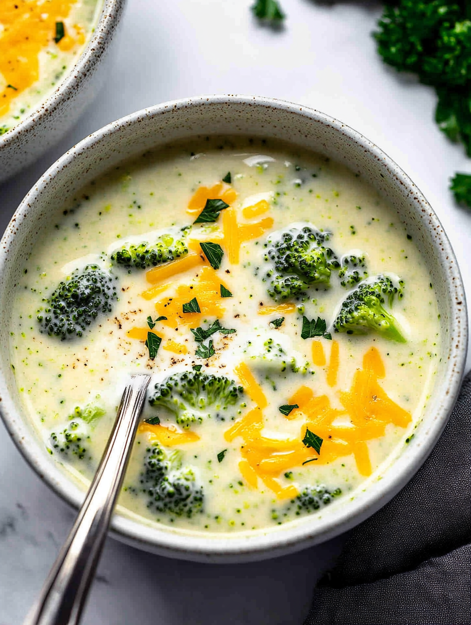 Die beste Keto-Brokkoli-Käse-Suppe