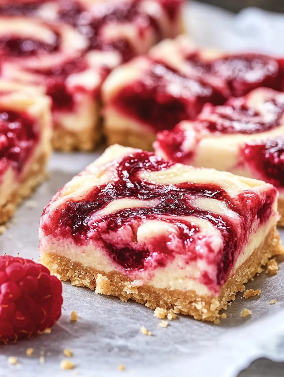 Cremige Himbeer-Cheesecake-Happen