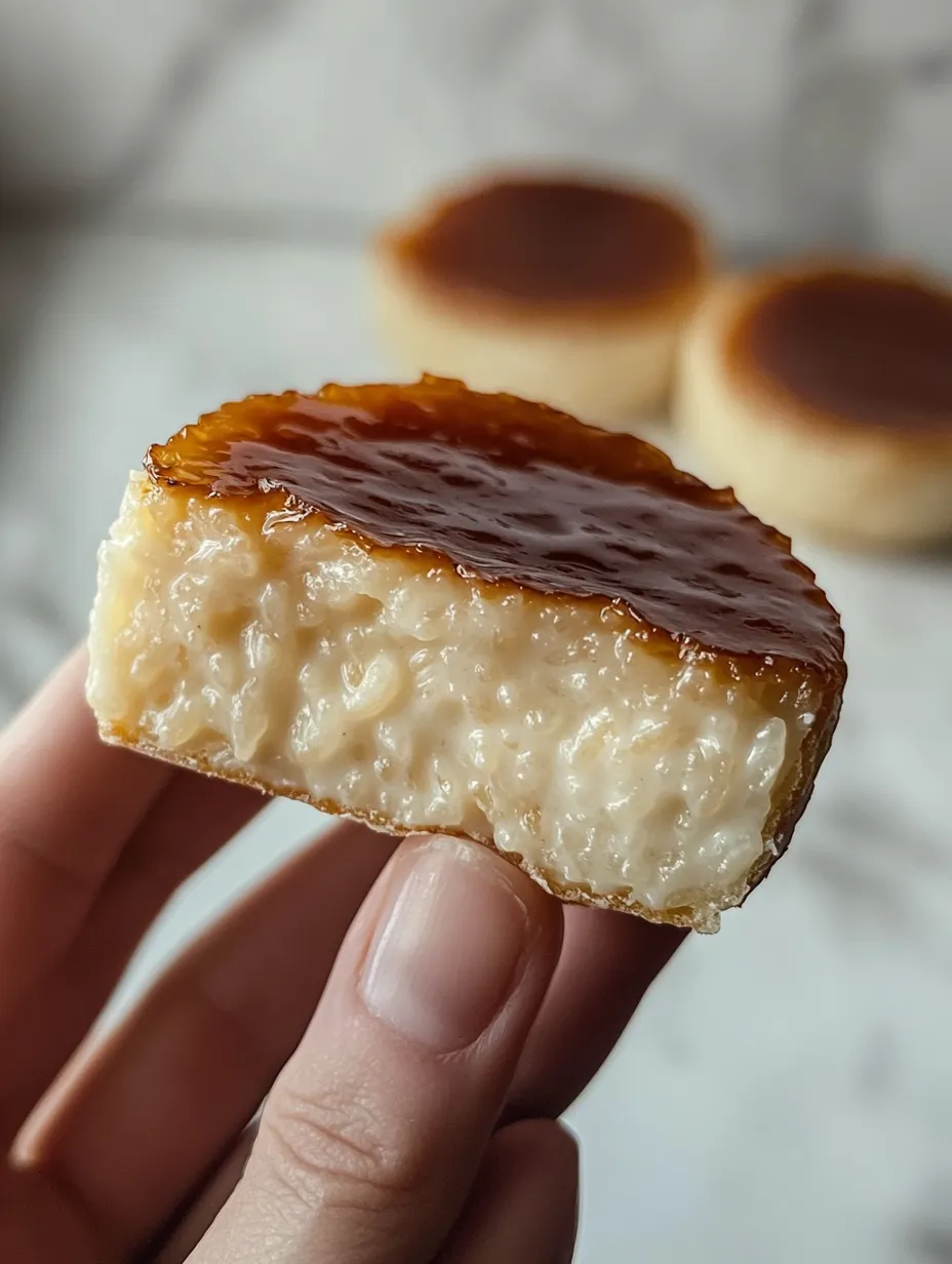 Ein Stück Essen wird von einer Hand gehalten.