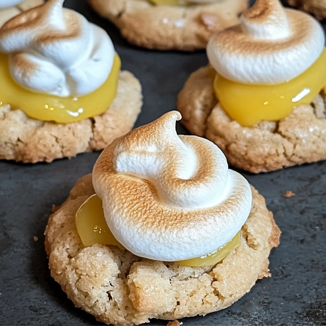 Ein Keks mit weißem Guss und gelber Füllung.
