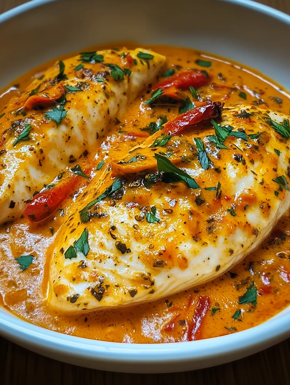 Eine Schüssel mit Fisch und Paprika.