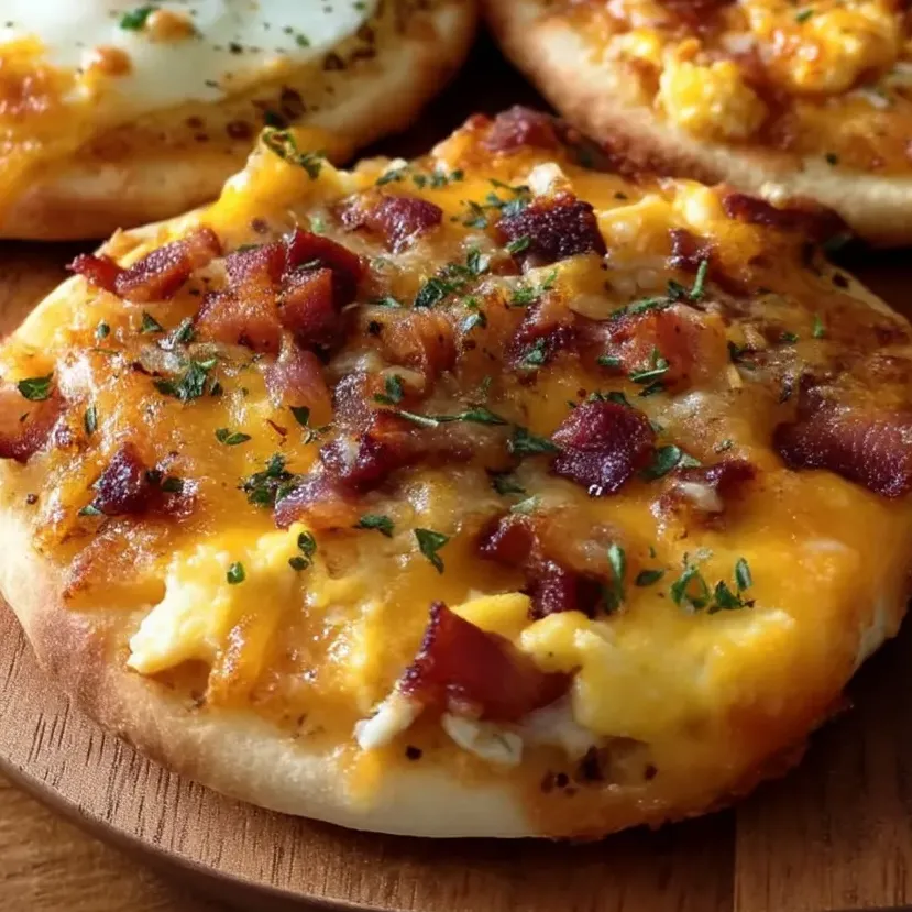 Ein Teller mit Speck und Käse.