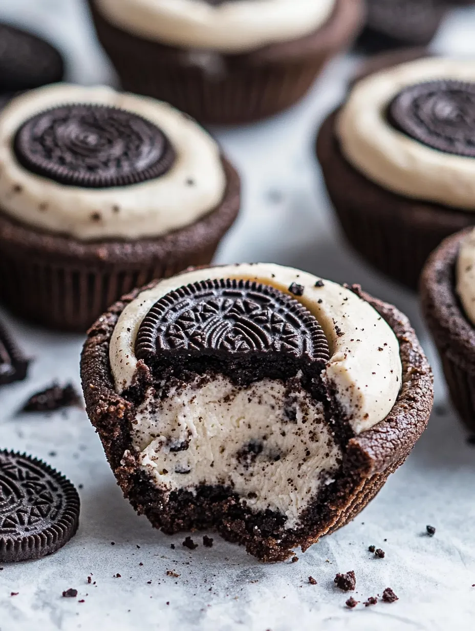 Ein Cupcake, aus dem ein Stück herausgebissen wurde.