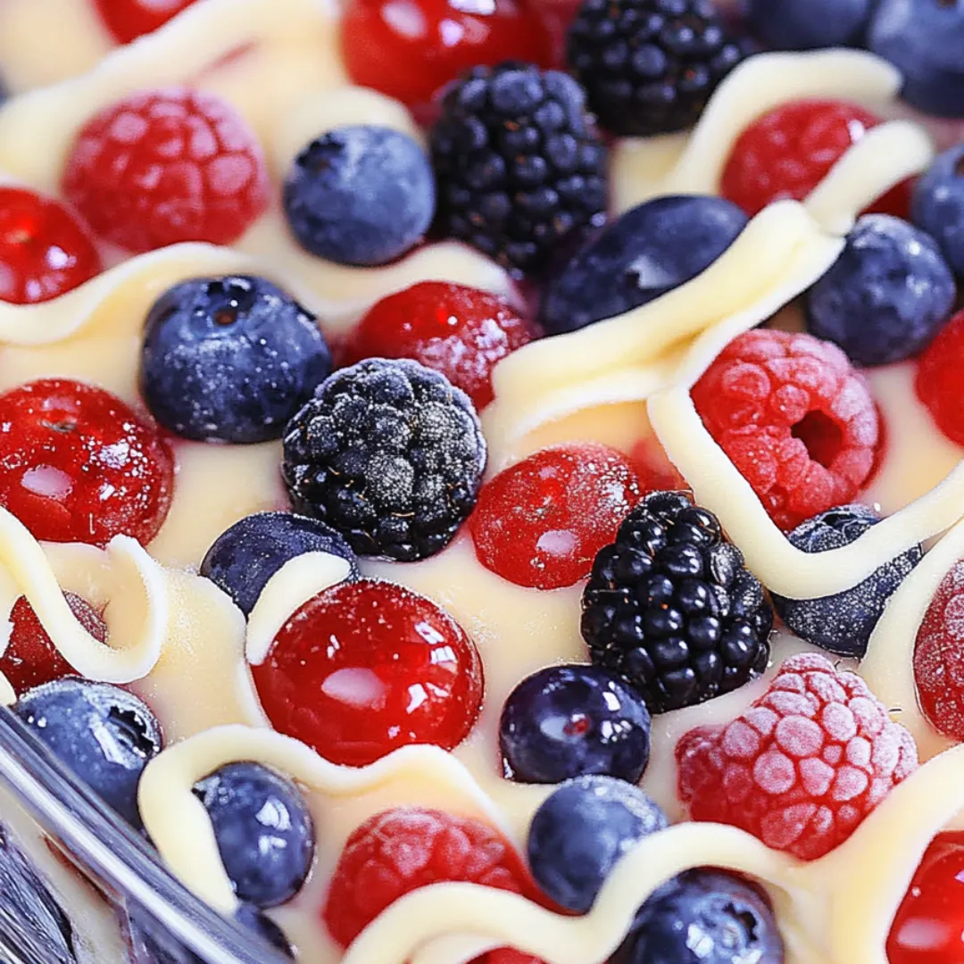 Ein Schälchen voller Beeren und Himbeeren.