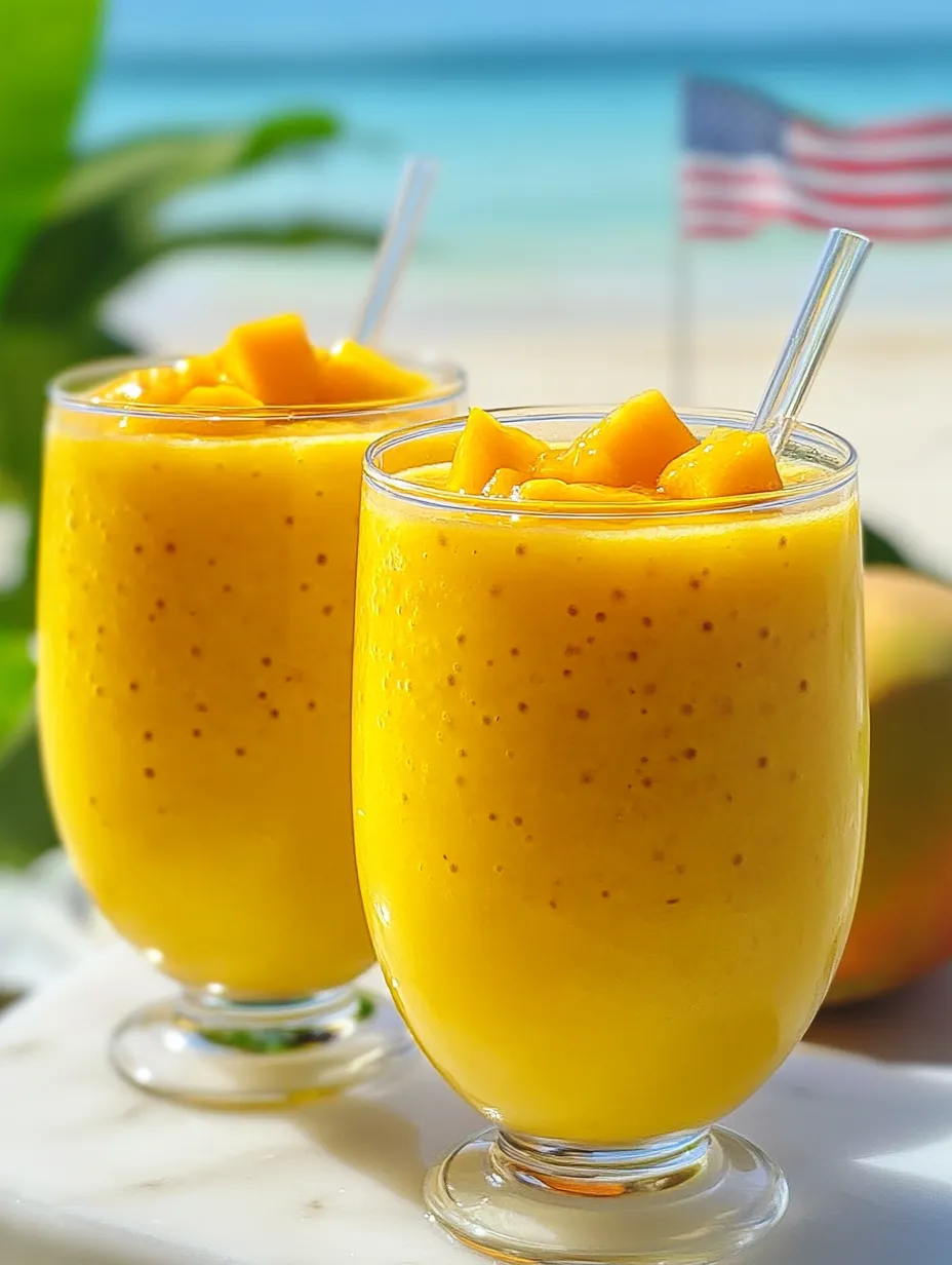 Zwei Gläser Orangensaft mit Fruchtstücken drin.