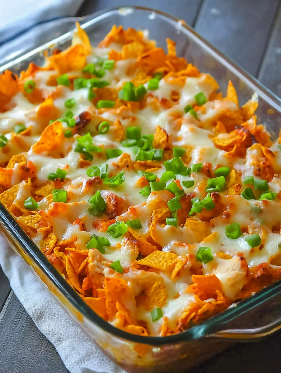 Ein Teller Tortilla-Chips mit Käse und grünen Paprikastreifen.