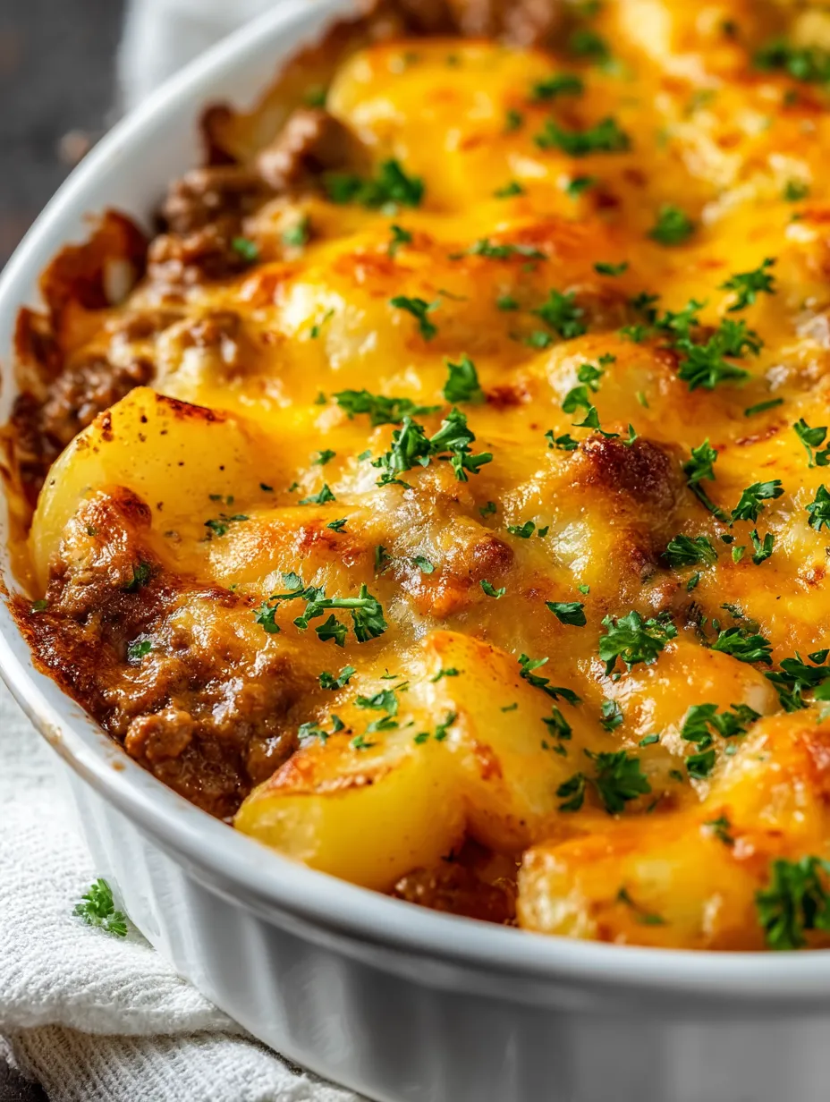 Eine cremig-weiße Schüssel mit einem köstlichen Gericht.