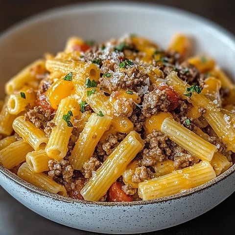 Cheeseburger-Pasta