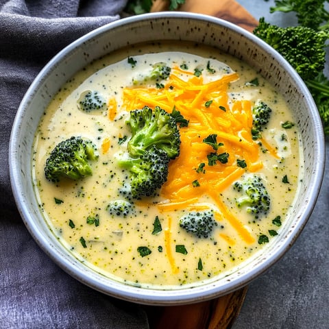 Keto Broccoli Cheese Soup Recipe