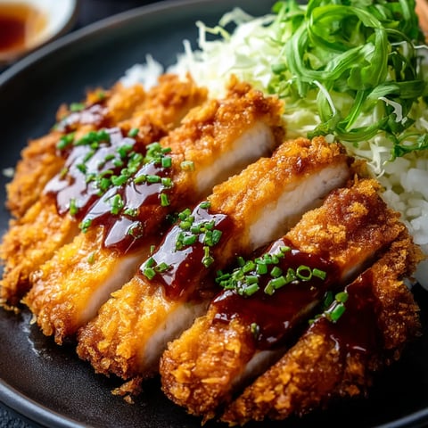 Ein Teller mit Sauce und Gemüse.