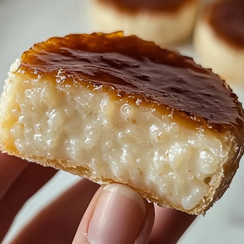 Ein Stück Gebäck mit brauner Sauce obendrauf.