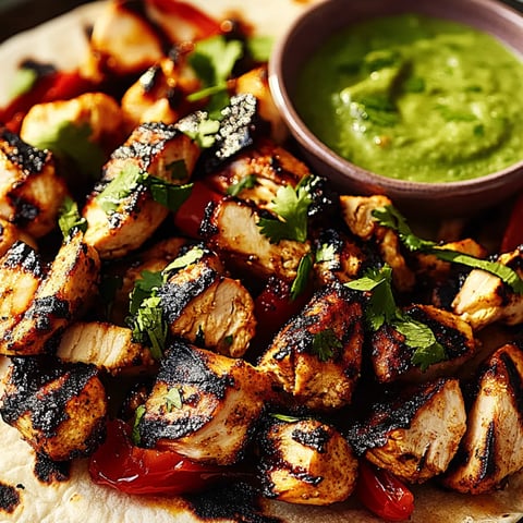 Ein Teller mit Essen und einer Schüssel Sauce.