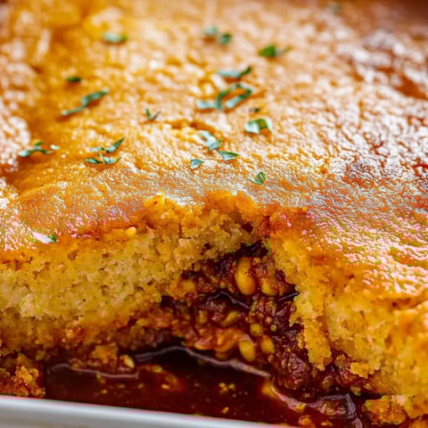 Ein Stück Kuchen mit grüner Dekoration.