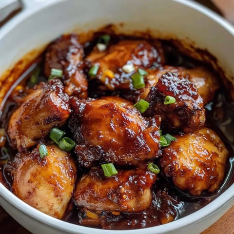 Eine Schüssel mit Huhn und Sauce.