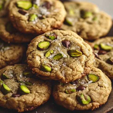 Ein Teller Kekse mit Mandeln obendrauf.